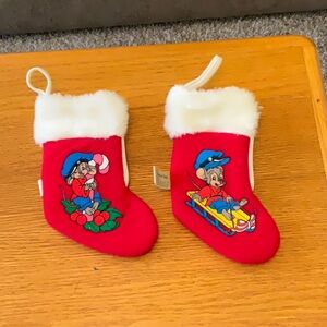 Vintage American Tail 7” Stockings from McDonald’s. Excellent Condition!